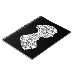 Caderno Espiral Jane Austen Orgulho e Preconceito Diário Preto