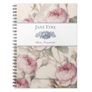 Caderno Espiral Jane Eyre - Leitor Que Eu Casei Com Ele - Doves Fl