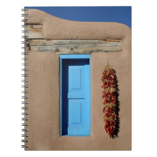 Caderno Espiral Janela Azul do Taos