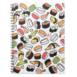 Caderno Espiral Japanese Sushi 🍣