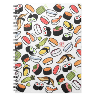Caderno Espiral Japanese Sushi 🍣
