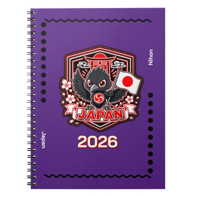 Caderno Espiral Japão Crianças (Frente)
