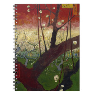 Caderno Espiral Japonaiserie de Van Gogh após Hiroshige