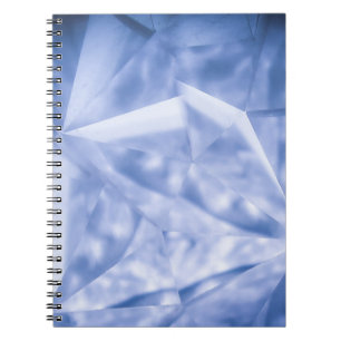 Caderno Espiral Jaqueta de terno branco e azul