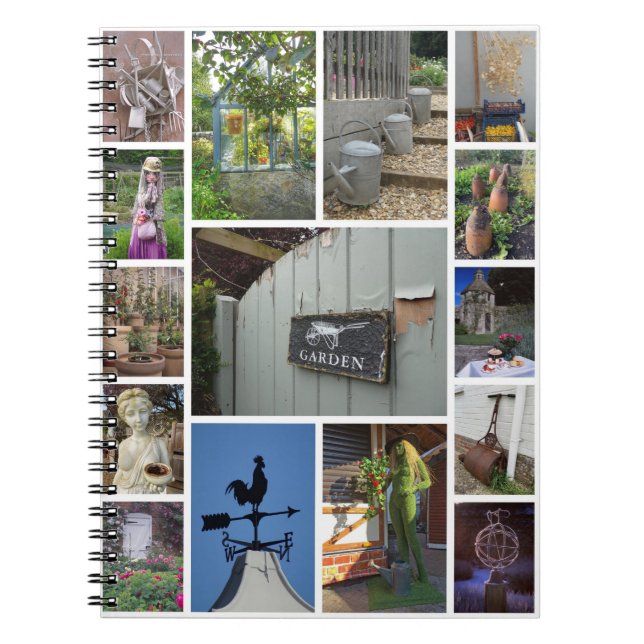 Caderno Espiral Jardim (Frente)