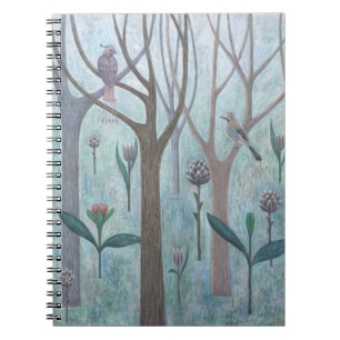 Caderno Espiral Jardim 2005 da fantasia