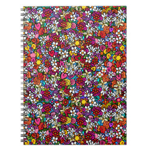 Caderno Espiral Jardim Alegre