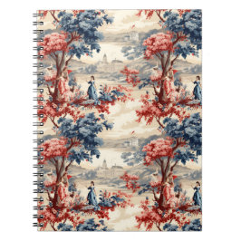 Caderno Espiral Jardim Americano Toile