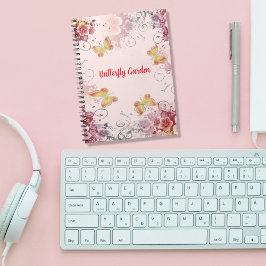 Caderno Espiral Jardim da Borboleta