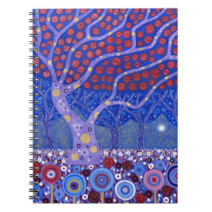 Caderno Espiral Jardim da Meia-Noite de 2010