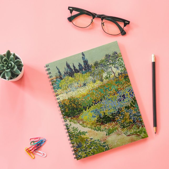 Caderno Espiral Jardim de Arles | Vincent van Gogh (Criador carregado)