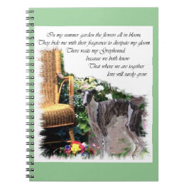 Caderno Espiral Jardim de Verão de Greyhound