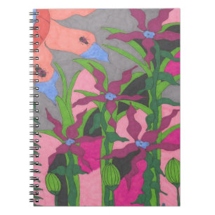 Caderno Espiral Jardim em Twilight