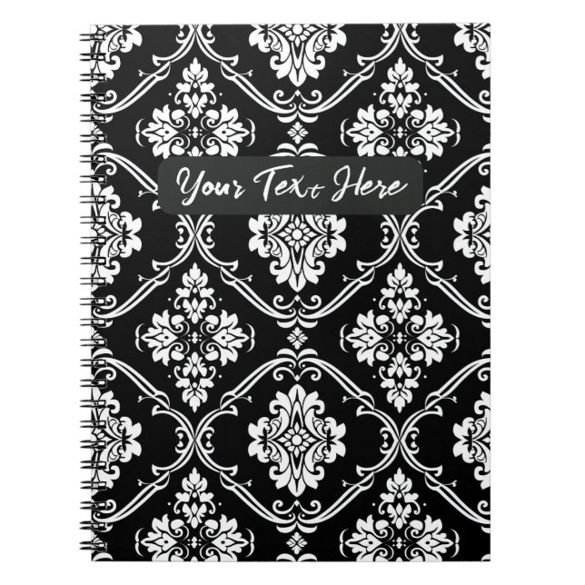 Caderno Espiral Jardim Escuro Personalizado (Frente)