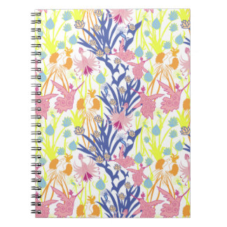 Caderno Espiral Jardim Surrealista