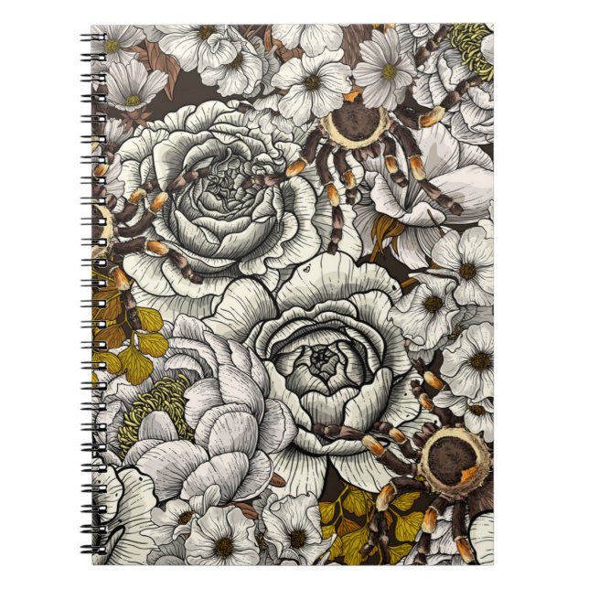 Caderno Espiral Jardim Tarantula 2 (Frente)