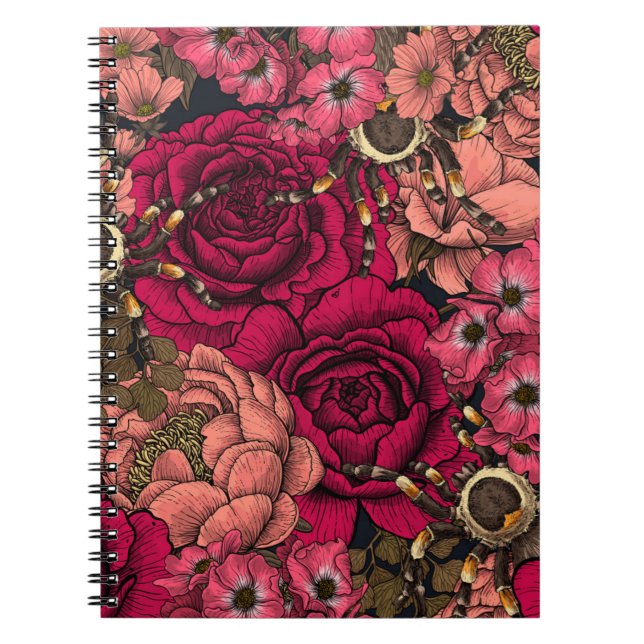 Caderno Espiral Jardim Tarantula 4 (Frente)