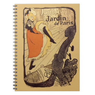 Caderno Espiral Jardin de Paris - Toulouse-Lautrec