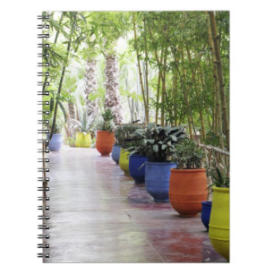 Caderno Espiral Jardin Majorelle, Majorelle Garden, agora um públi