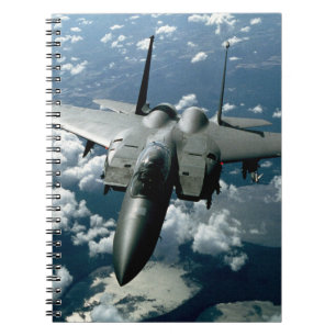 Caderno Espiral Jato de combate