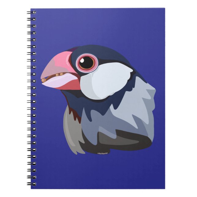Caderno Espiral Java Sparrow — simplificado (Frente)