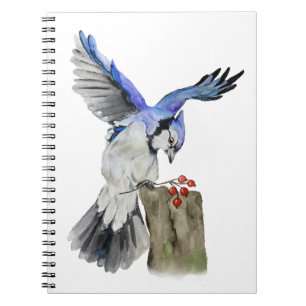 Caderno Espiral Jay azul-marinho