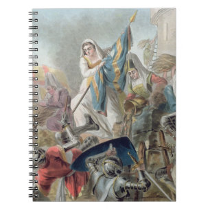 Caderno Espiral Jeanne Laisne melhora um padrão contra os homens