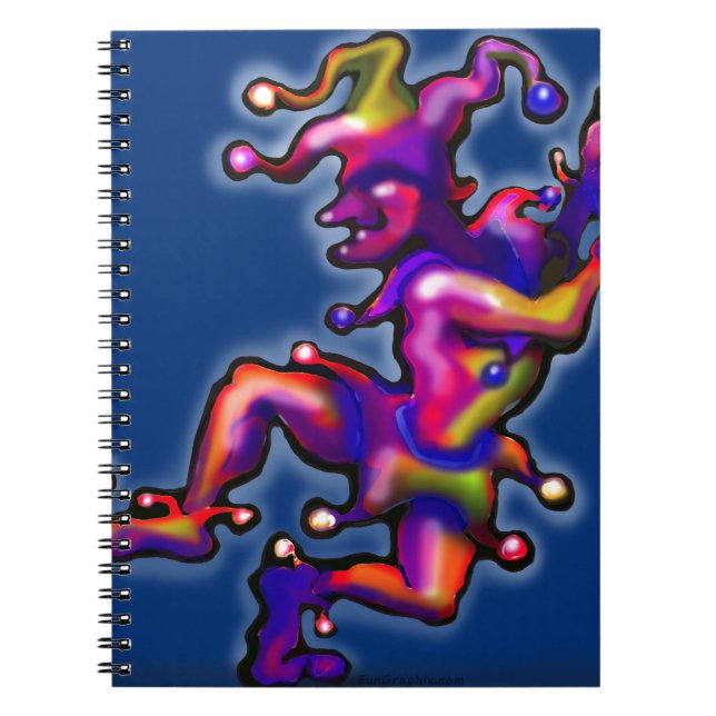 Caderno Espiral Jester Saphire Blue (Frente)