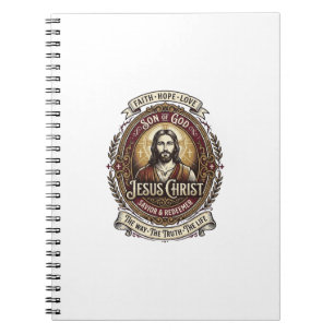 Caderno Espiral Jesus Antiguidades Camiseta Gráfica de Relíquias A