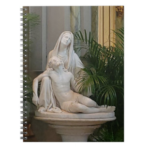 Caderno Espiral Jesus com Maria