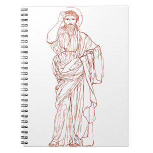 Caderno Espiral Jesus Cristo de Nazaré Filho de Deus