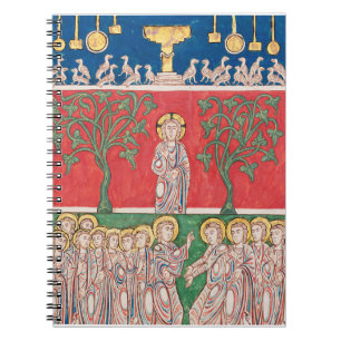 Caderno Espiral Jesus Cristo e 12 Apóstolos