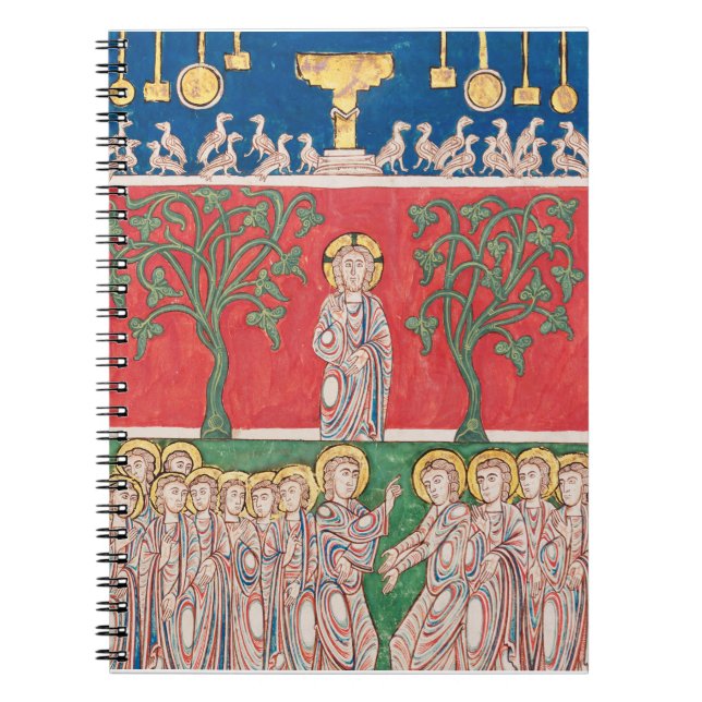 Caderno Espiral Jesus Cristo e 12 Apóstolos (Frente)