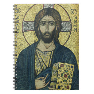Caderno Espiral Jesus Cristo Pantocrator