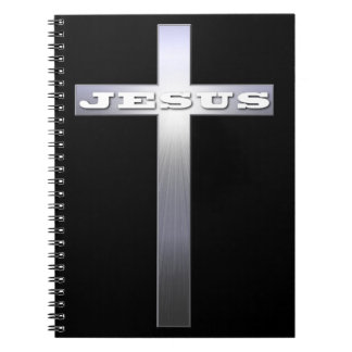 Caderno Espiral Jesus Cross