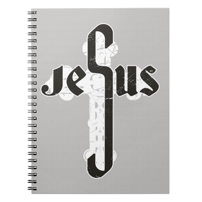 Caderno Espiral Jesus Cross (Frente)