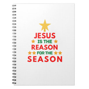 Caderno Espiral Jesus de Natal é o motivo da temporada