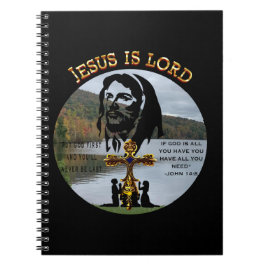 Caderno Espiral Jesus é Deus