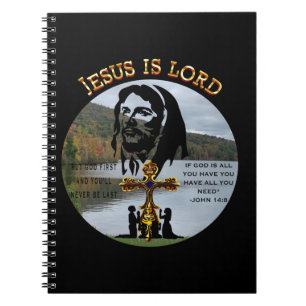 Caderno Espiral Jesus é Deus