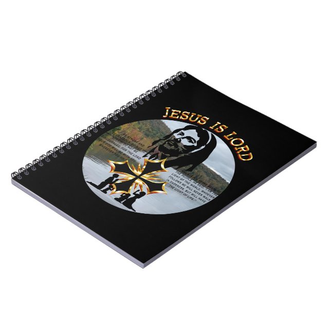 Caderno Espiral Jesus é Deus (Left Side)