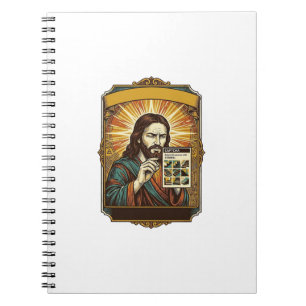 Caderno Espiral Jesus Escadas Embaçadas Teste Captcha Segurança Te