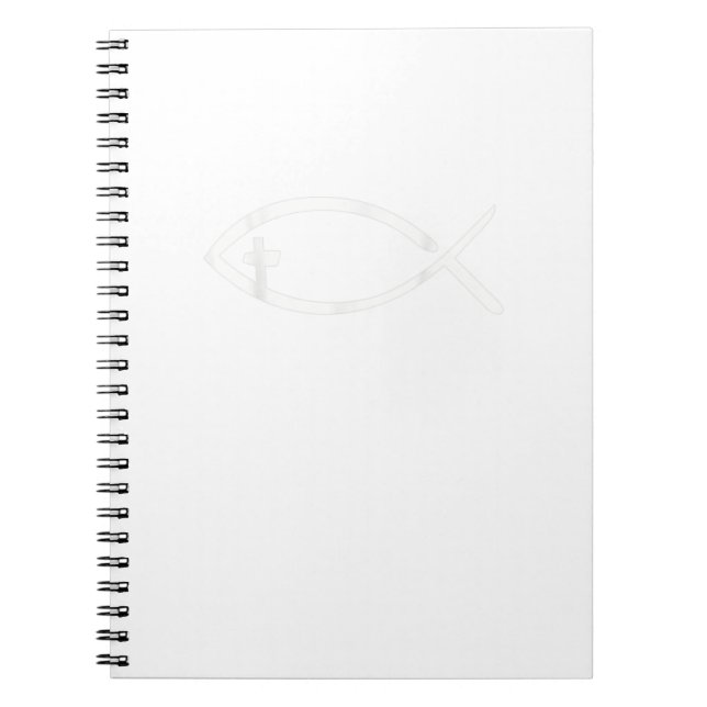 Caderno Espiral Jesus Fish Gift (Frente)