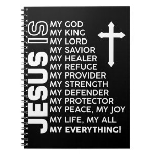 Caderno Espiral Jesus Is My Everything Jesus T-ShirtAre you a Patr