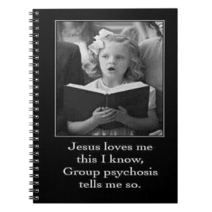 Caderno Espiral jesus me ama...