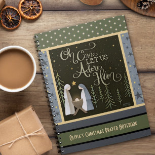 Caderno Espiral Jesus Prayer Refletir Santa Família Natal