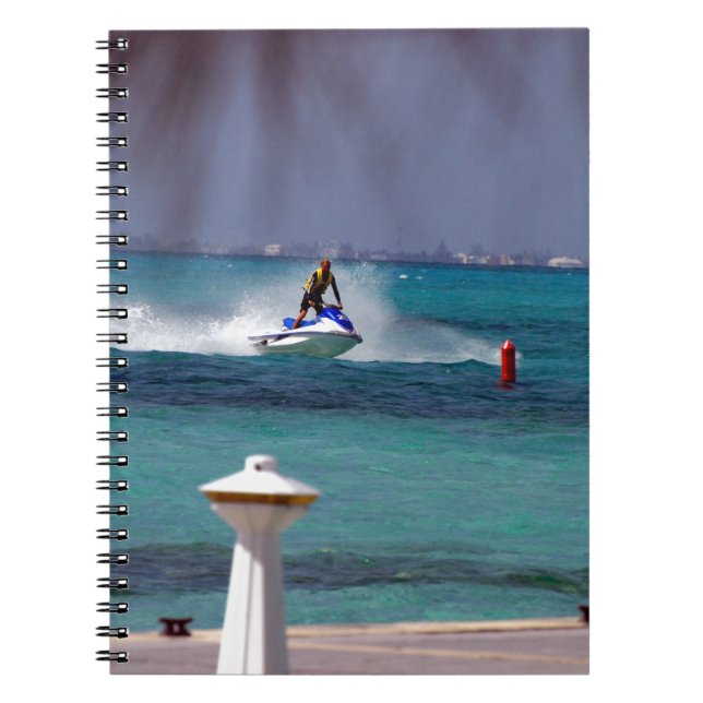 Caderno Espiral Jet Ski Paradise (Frente)