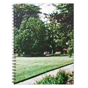 Caderno Espiral jGib do jardim snap-28838 de Stratford-em