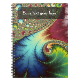 Caderno Espiral Joanie 50 Fractal Art