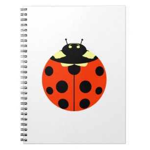 Caderno Espiral joaninha