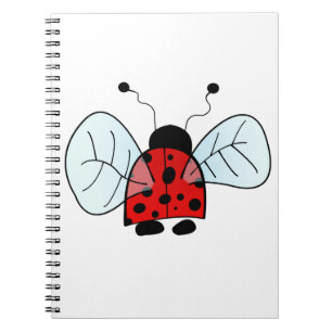 Caderno Espiral Joaninha